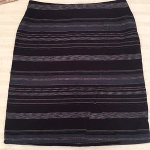 Pendleton faux wrap skirt